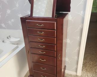 Jewelry armoire