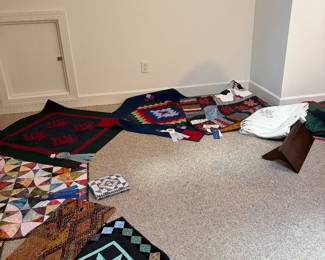 Handmade prize winning quilts 