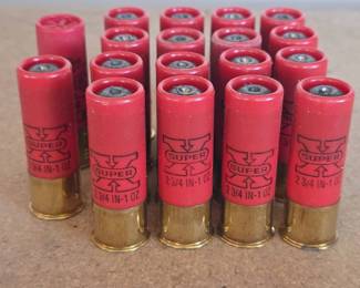 Lot #260 - Winchester Super-X 12 Gauge Rifled Slug Shotgun Shells – 2¾"