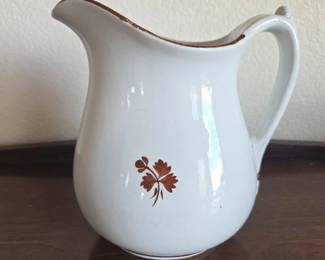 Lot 049 Antique Arthur J. Wilkinson Royal Patent Ironstone Tea Leaf Pitcher England