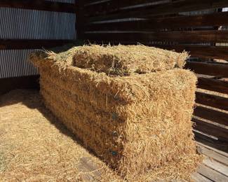 Lot #335 - Rectangular Straw Bale 94 x 35 x 32"