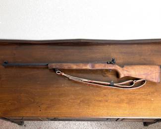 Lot 109 Remington Model 541X Target .22 LR Rifle with Leather Sling