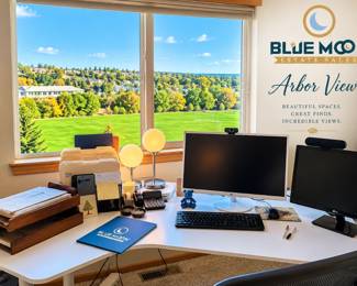 Escritorio Arbor View com Vista e Branding