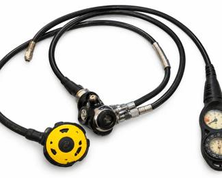 Conjunto de Regulador e Manometros de Mergulho