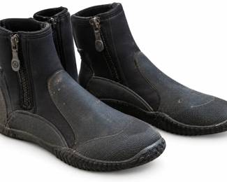 Botas de Mergulho em Neoprene Preto
