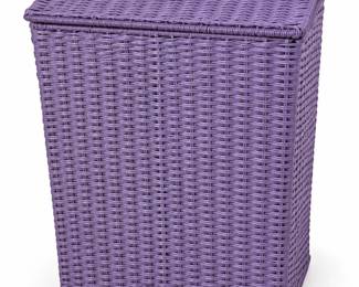 Cesto organizador de vime roxo