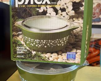 Spring Blossom Pyrex with Box