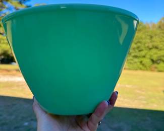 Fire King Jadeite Splash Proof Bowl