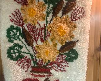 Large Hooked Wall Hanging