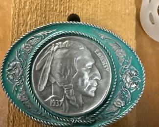 Indian Head Belt Buckle