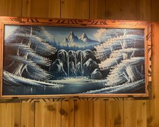 Large Velvet Picture