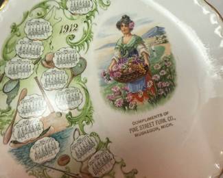 Pine St Furniture Muskegon Advertising plate