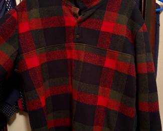 lots of men's shirts - dress and casual - most sz L or 16.5x33