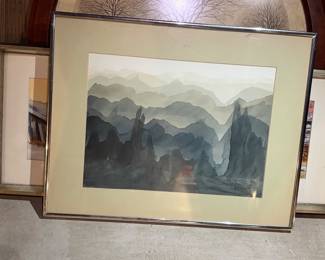 vintage watercolor art