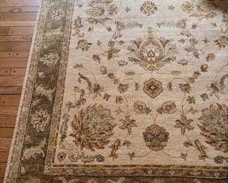 Wool area rug, Kenneth Mink 5 x 8