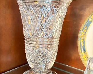 large Waterford vase