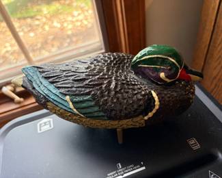 vintage Dye-Call factory Seattle composite decoy