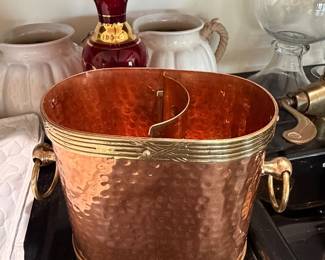 copper wine cooler