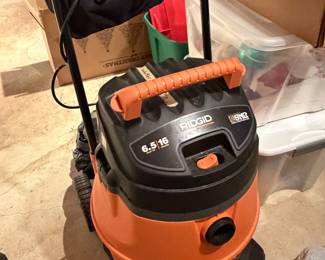ridgid 16 gal shop vac