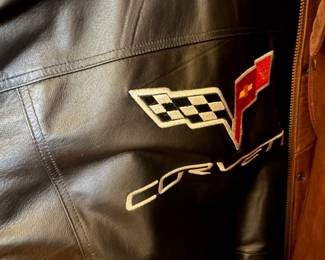 men's Corvette branded jacket