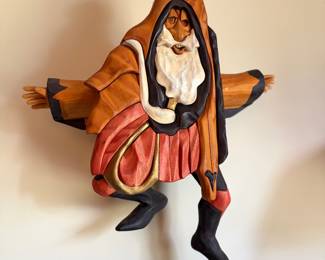 carved wood figure