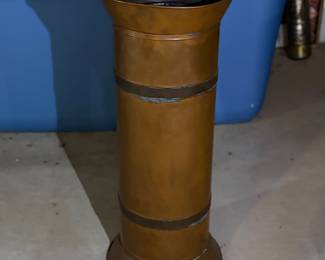 tall copper umbrella stand