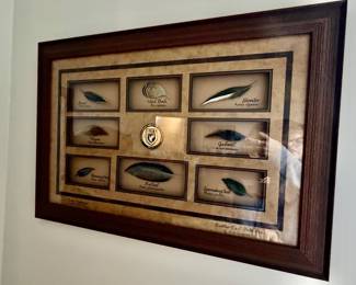 ducks unlimited feather display