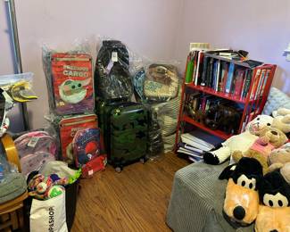 Elephants, Books, Luggage