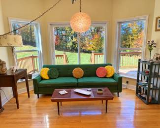 Bright MidCentury Living Room Retreat
