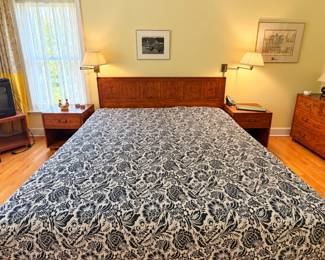 Warm MidCentury Bedroom Retreat