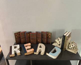 Cool game and book decor
