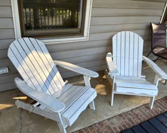 Adirondack chairs 