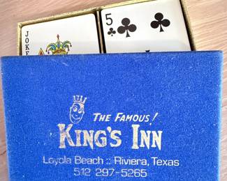 Vintage King's Inn playing cards