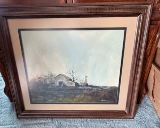 A. Hinojosa signed artwork