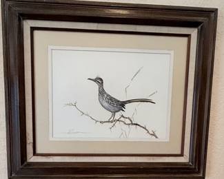 A. Hinojosa signed artwork