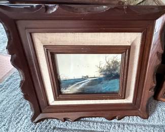 A. Hinojosa signed artwork