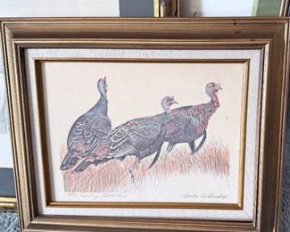 Charles Beckendorf signed artwork