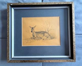 A. Hinojosa signed artwork