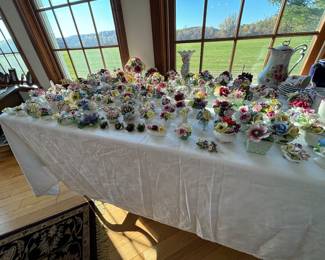Porcelain flowers