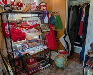 Red Wings and Tigers memorabilia