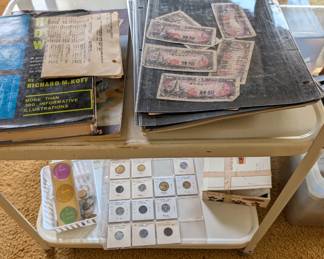 Coins and bills