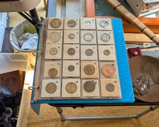 Part of the coin collection