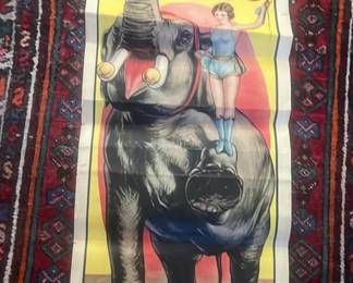 Lot 181: Teddy The Jumbo Elephant, Cole Brother Circus Poster