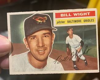 Lot 105: 1956 Topps Baseball Cards Good Grade NY Giants