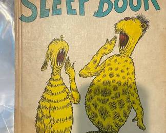 Lot 197: 1962 Possibly First Edition Dr. Seuss Sleep Book