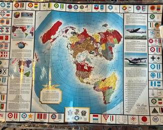 Lot 141: WWIi Poster US Govt Air Power Rare Poster Alcoa Aluminum