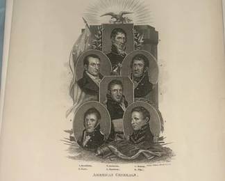 Lot 183: Earley Etchings Of American Founding Fathers And Generals And Important Figures
