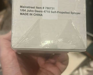 Lot 57: John Deere 4710 Toy Ertyl Self-Propelled Sprayer New In Box