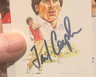 Lot 102: Autograph Golf Cart Of Freddy Couples With Coa