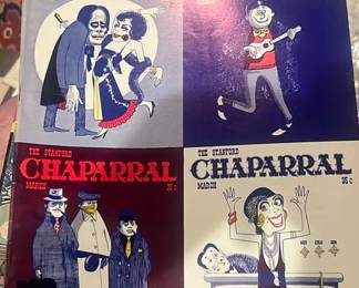 Lot 174: 1956 Stanford University Chaparral Magazines
